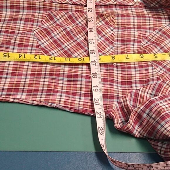 Pearl Snap Young Bloods Authentic Western Mens Med Cotton Blend County - Picture 5 of 7